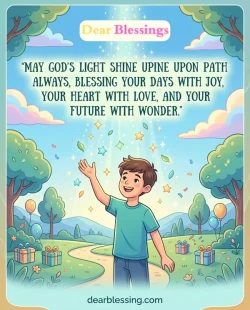 Birthday Blessings for Son from Dad