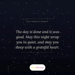 Good Saturday Night Blessings
