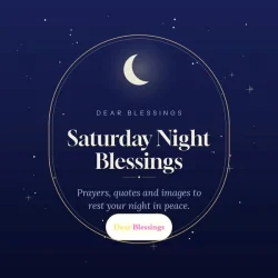 Happy Saturday Night Blessings