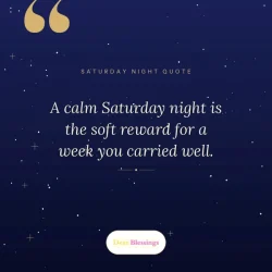 Saturday Night Blessings Images and Quotes