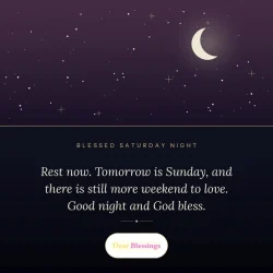 Saturday Night Blessings for Family and Friends