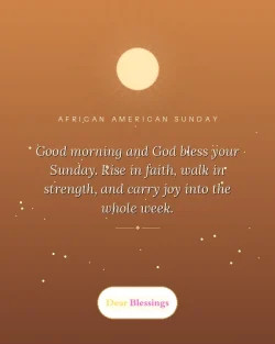 Sunday Morning Blessing Quotes